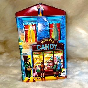Vintage Hershey’s village series canister.